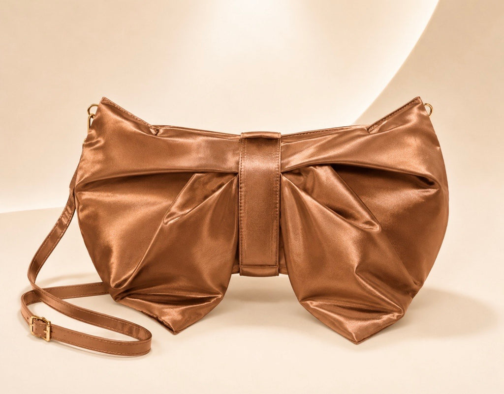 Satin Bow Purse