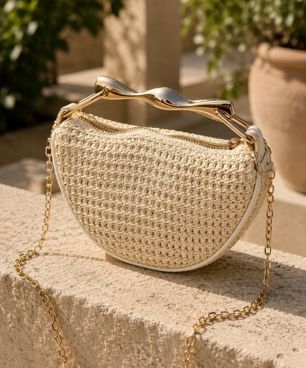 Tan Vacation Purse