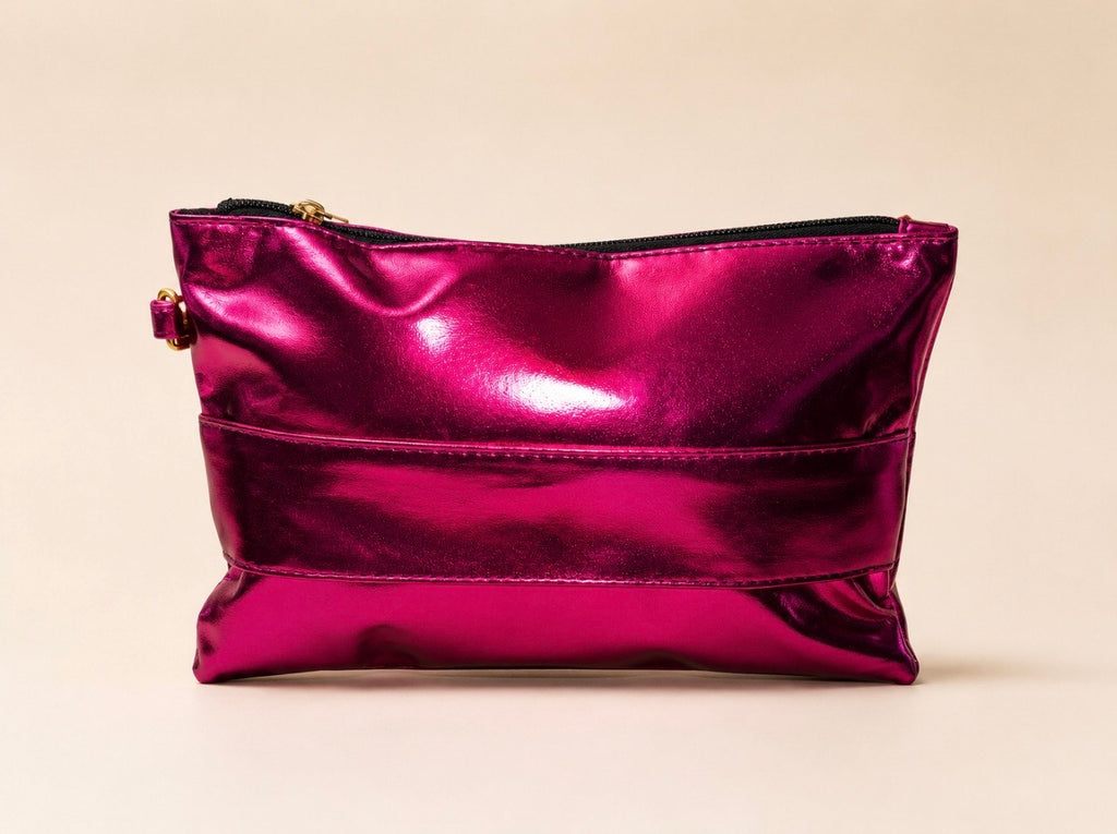 Neon Pink Clutch Purse