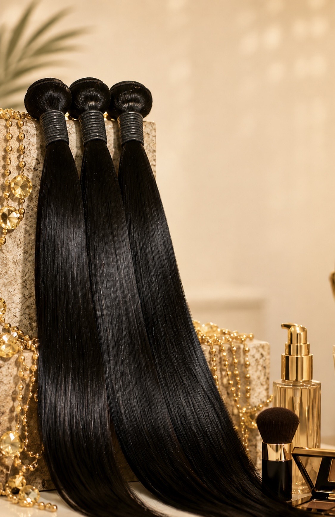 3 Bundles of Straight 100% Human Hair